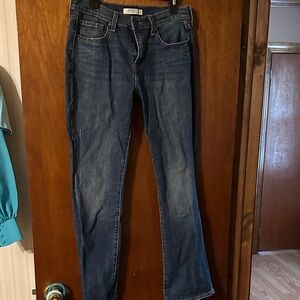 Levi’s 516 Boot Cut Blue Denim Jeans